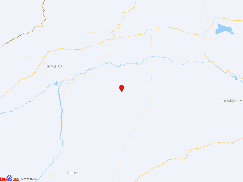 新疆阿克蘇地區(qū)沙雅縣發(fā)生3.3級(jí)地震