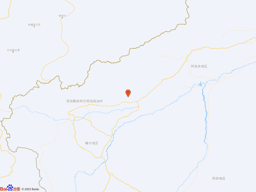 新疆阿克蘇地區(qū)柯坪縣發(fā)生3.6級地震