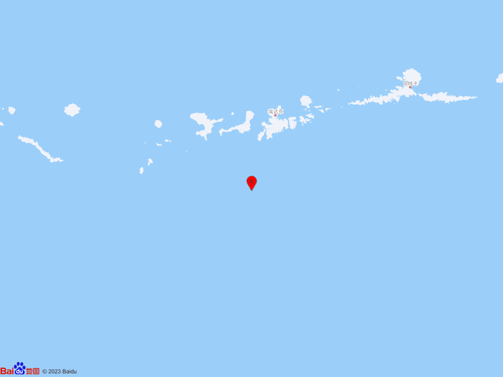 安德烈亞諾夫群島發(fā)生5.8級地震