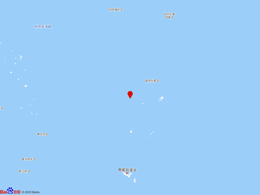 湯加群島（北緯-18.60度，東經(jīng)-175.10度）發(fā)生5.9級地震