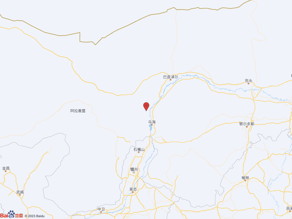 內(nèi)蒙古阿拉善盟阿拉善左旗發(fā)生3.4級地震