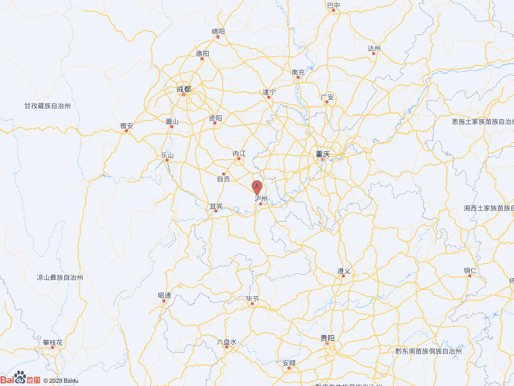 四川瀘州市龍馬潭區(qū)發(fā)生3.1級地震
