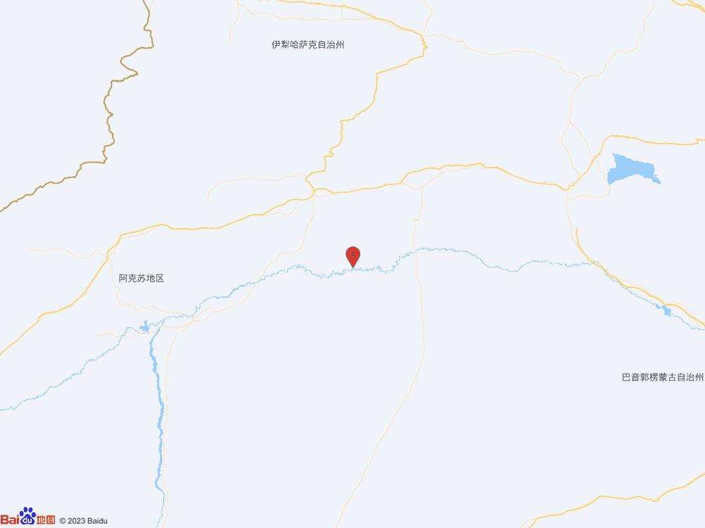 新疆阿克蘇地區(qū)沙雅縣發(fā)生3.2級地震