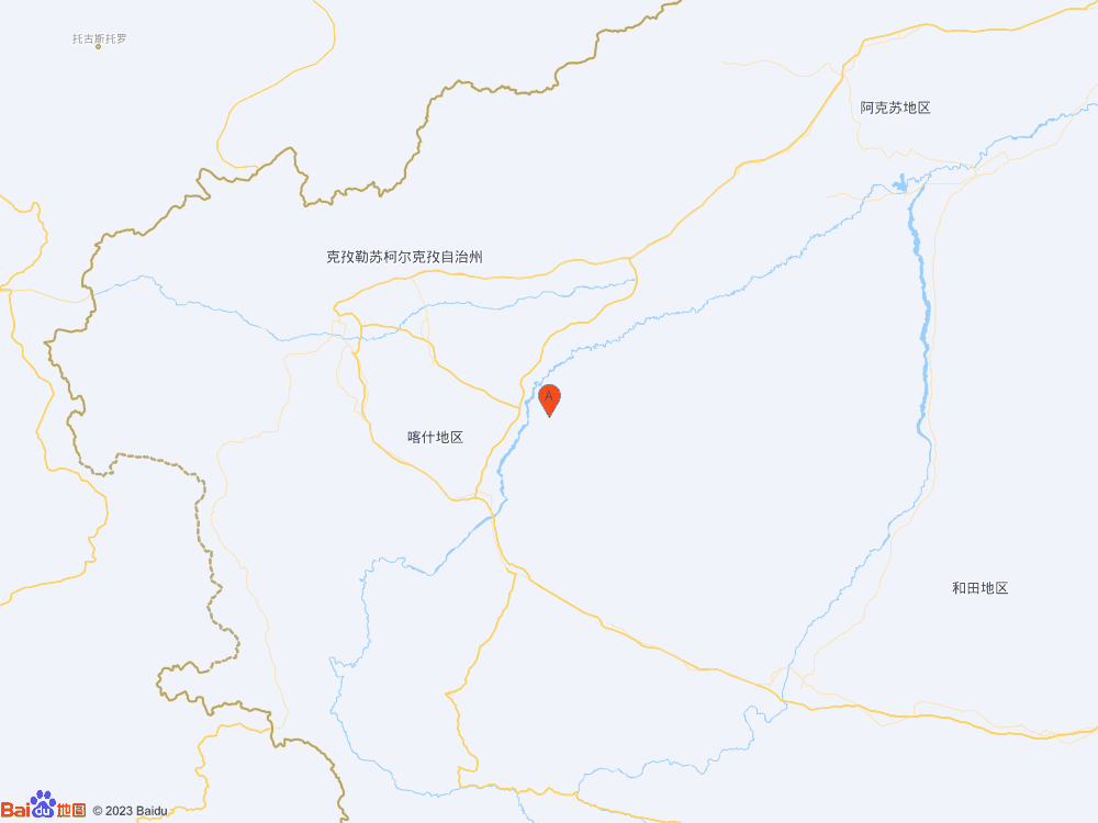 新疆喀什地區(qū)麥蓋提縣發(fā)生3.2級地震