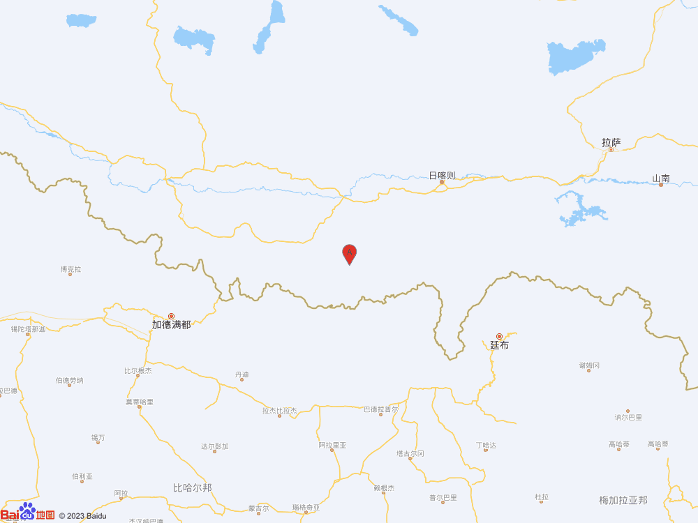 西藏日喀則市定結(jié)縣發(fā)生4.2級地震