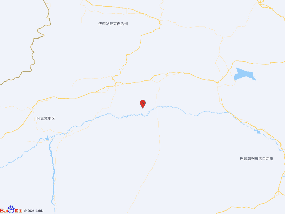 新疆阿克蘇地區(qū)庫(kù)車(chē)市發(fā)生3.2級(jí)地震