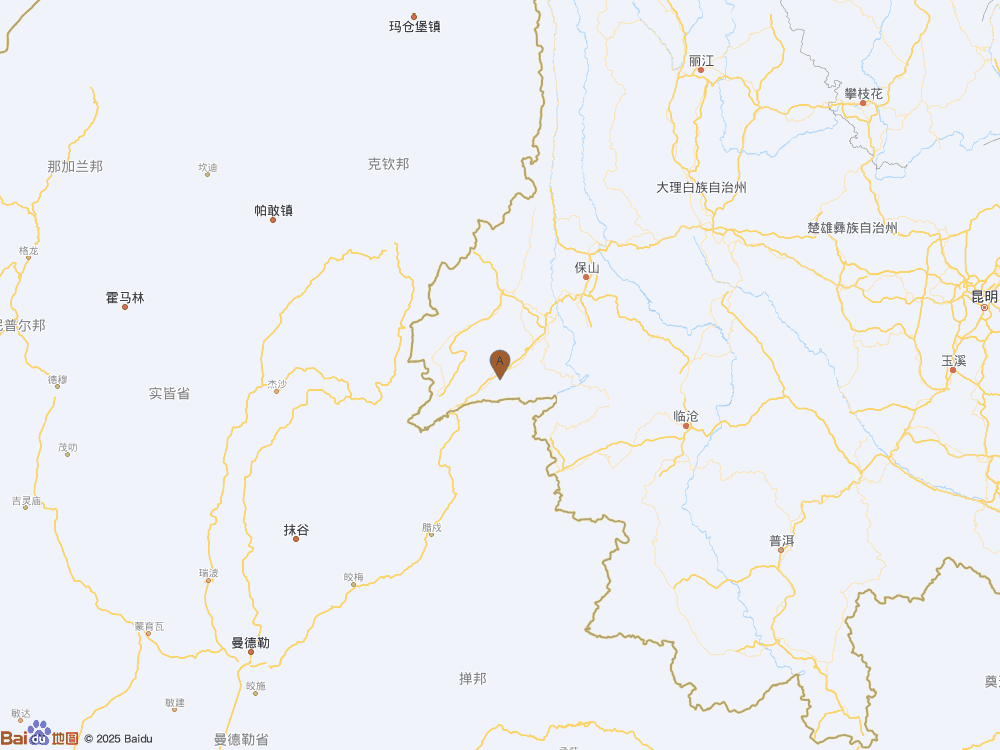 云南德宏州芒市發(fā)生3.2級(jí)地震