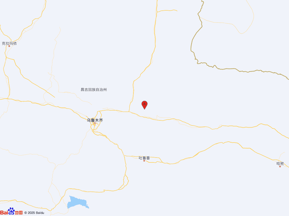 新疆昌吉州吉木薩爾縣發(fā)生3.2級地震