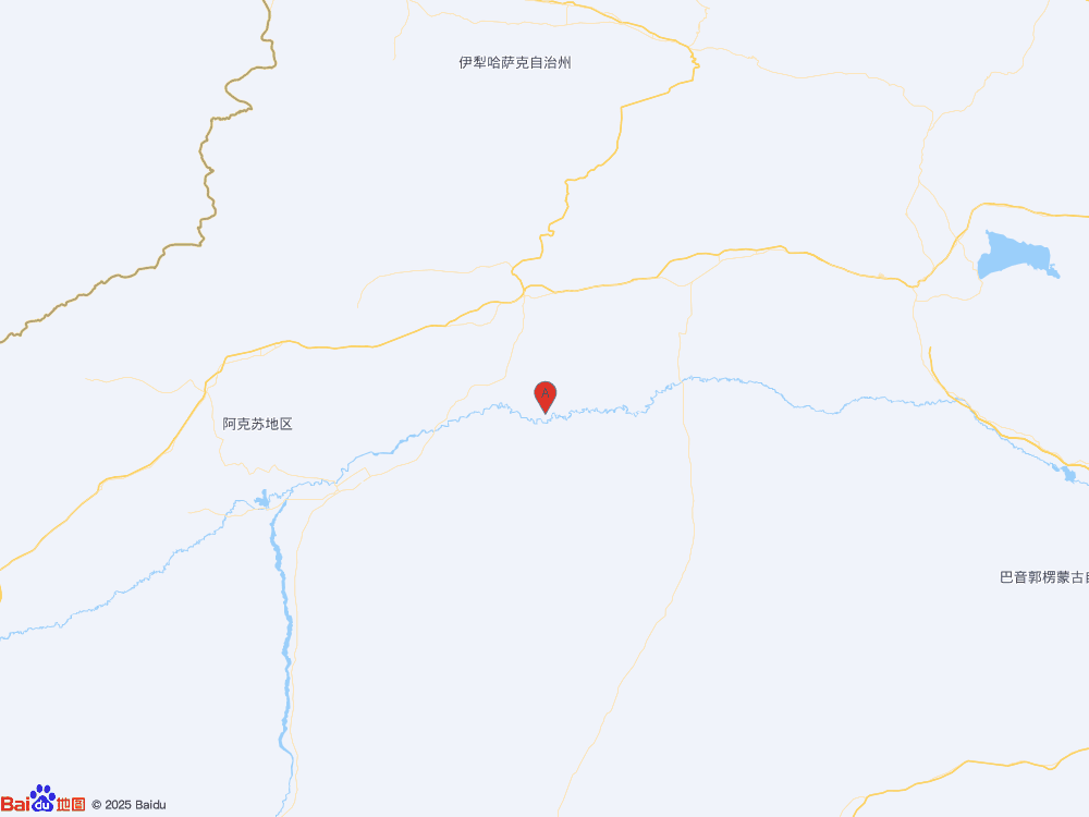 新疆阿克蘇地區(qū)沙雅縣發(fā)生3.1級地震