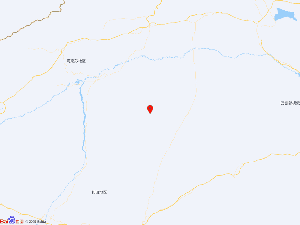 新疆阿克蘇地區(qū)沙雅縣（北緯39.70度，東經(jīng)82.93度）發(fā)生3.6級地震