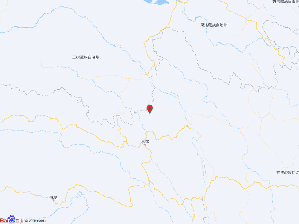 西藏昌都市卡若區(qū)（北緯32.01度，東經(jīng)97.32度）發(fā)生3.2級地震