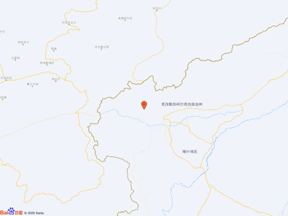 新疆克孜勒蘇州烏恰縣（北緯39.86度，東經(jīng)75.34度）發(fā)生3.7級地震
