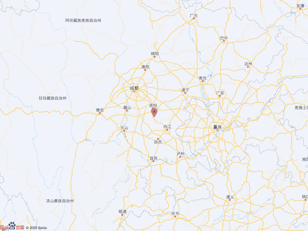 四川資陽市雁江區(qū)（北緯29.96度，東經(jīng)104.67度）發(fā)生3.2級地震