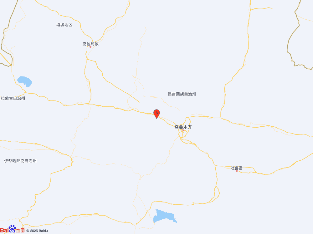新疆昌吉州呼圖壁縣（北緯44.12度，東經(jīng)86.84度）發(fā)生3.4級地震