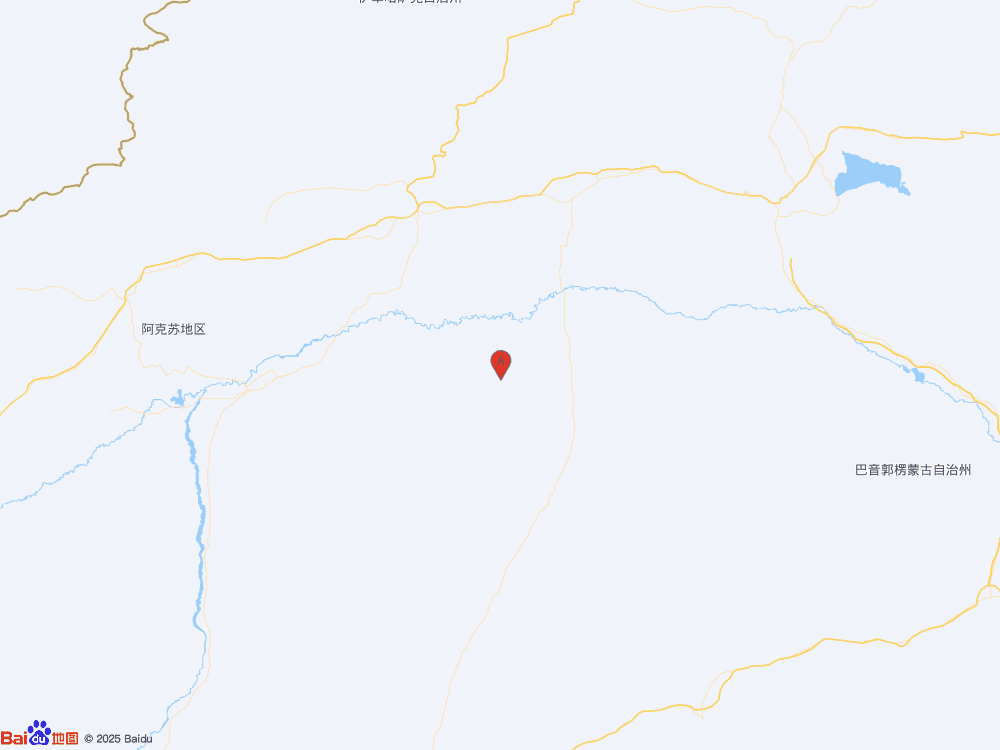 新疆阿克蘇地區(qū)沙雅縣（北緯40.59度，東經(jīng)83.67度）發(fā)生3.8級(jí)地震